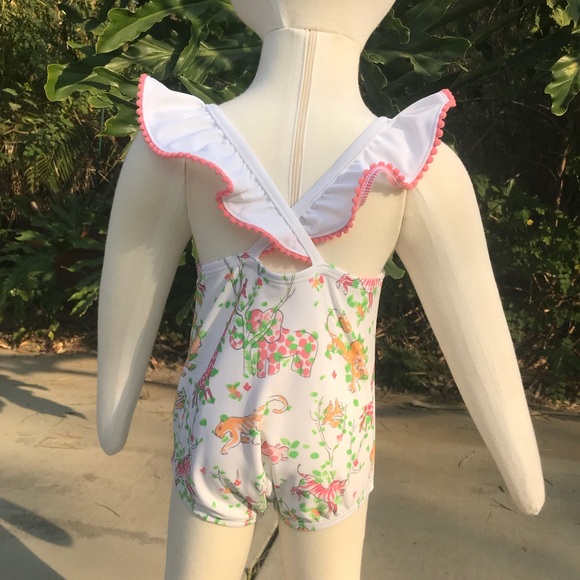 Janie and Jack 6-12 Mo. One Piece Bathing Suit - Picture 4 of 8